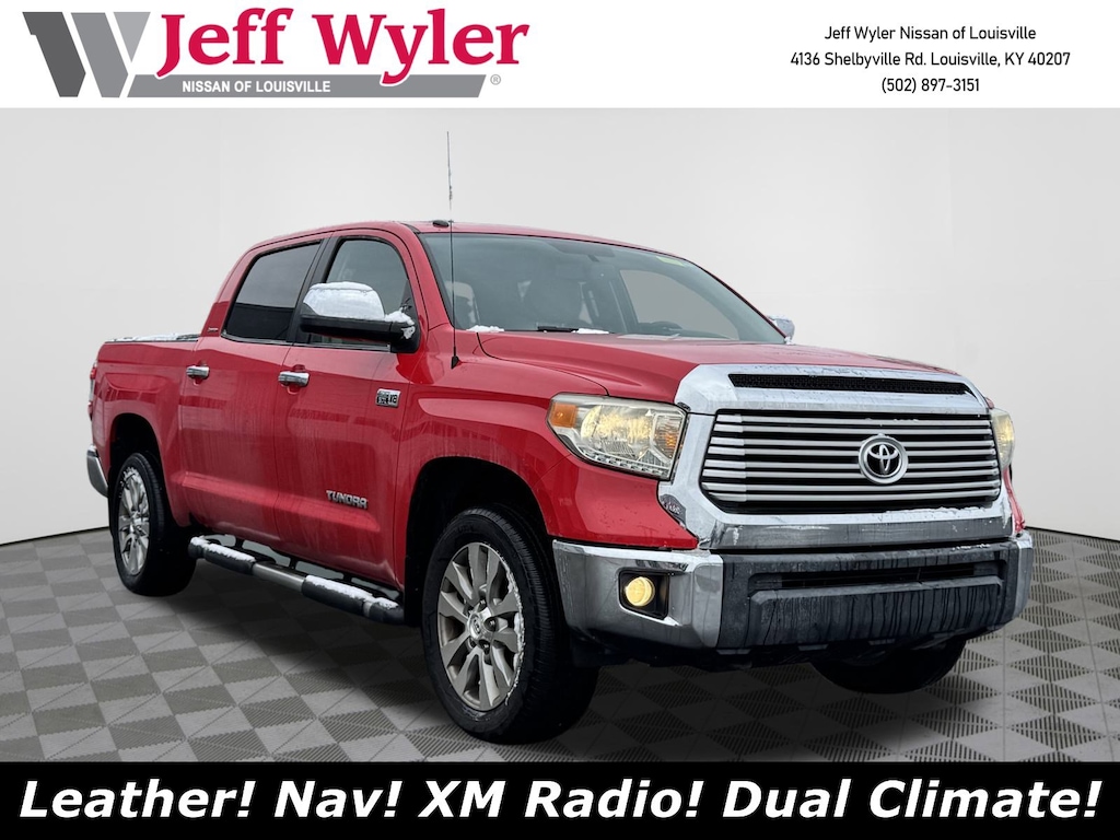 Used 2014 Toyota Tundra 4WD Truck CrewMax 5.7L FFV V8 6-Spd AT LTD Truck Crew Max