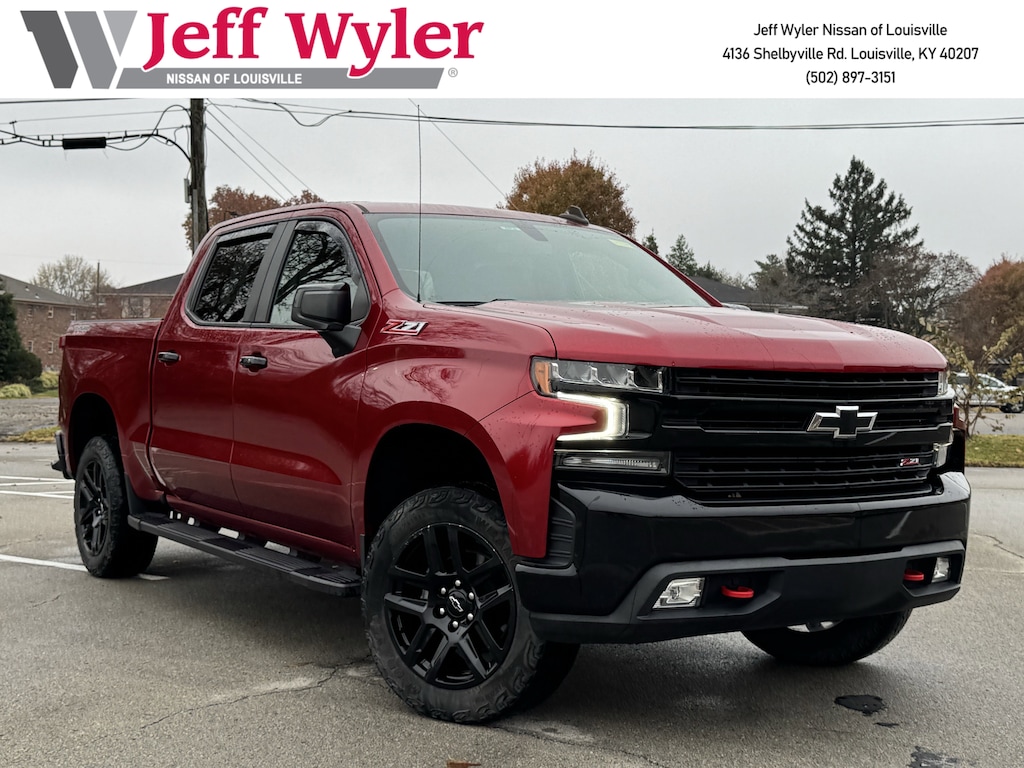 Used 2021 Chevrolet Silverado 1500 4WD Crew Cab 147 LT Trail Boss Truck Crew Cab