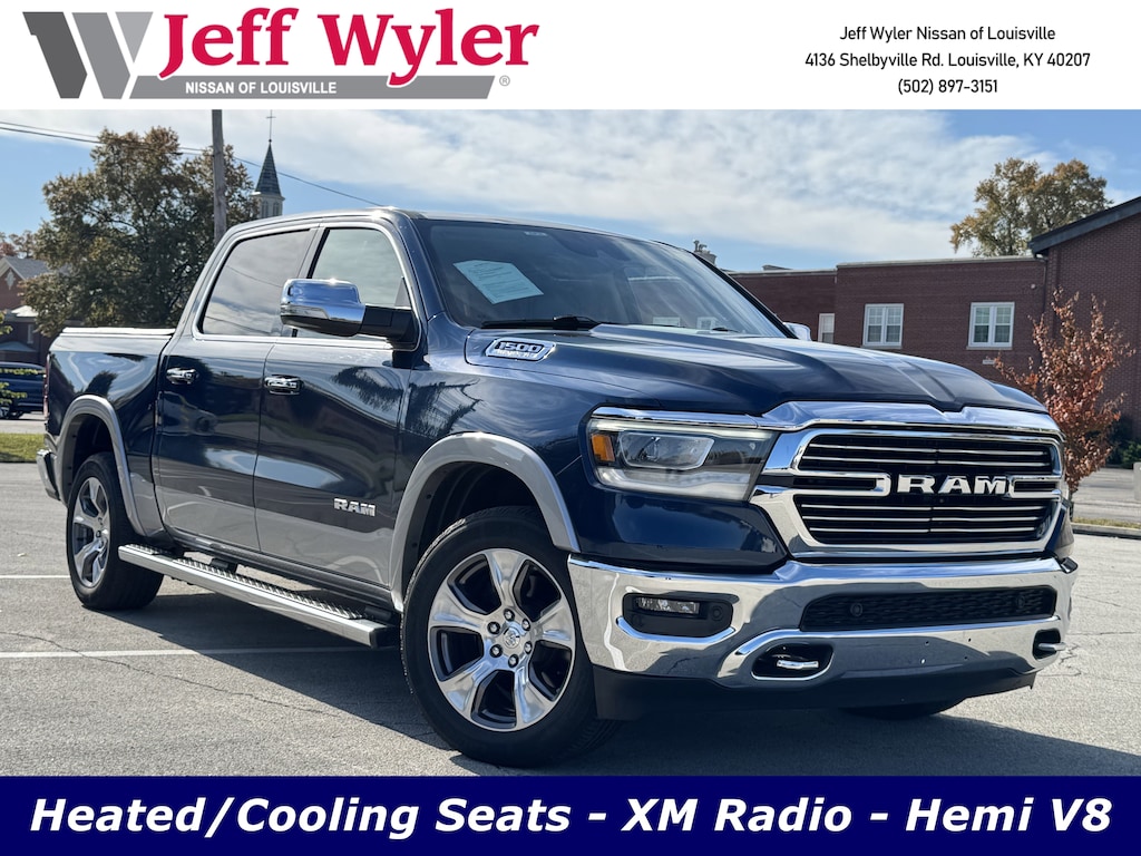 Used 2021 Ram 1500 Laramie 4x4 Crew Cab 57 Box Truck Crew Cab
