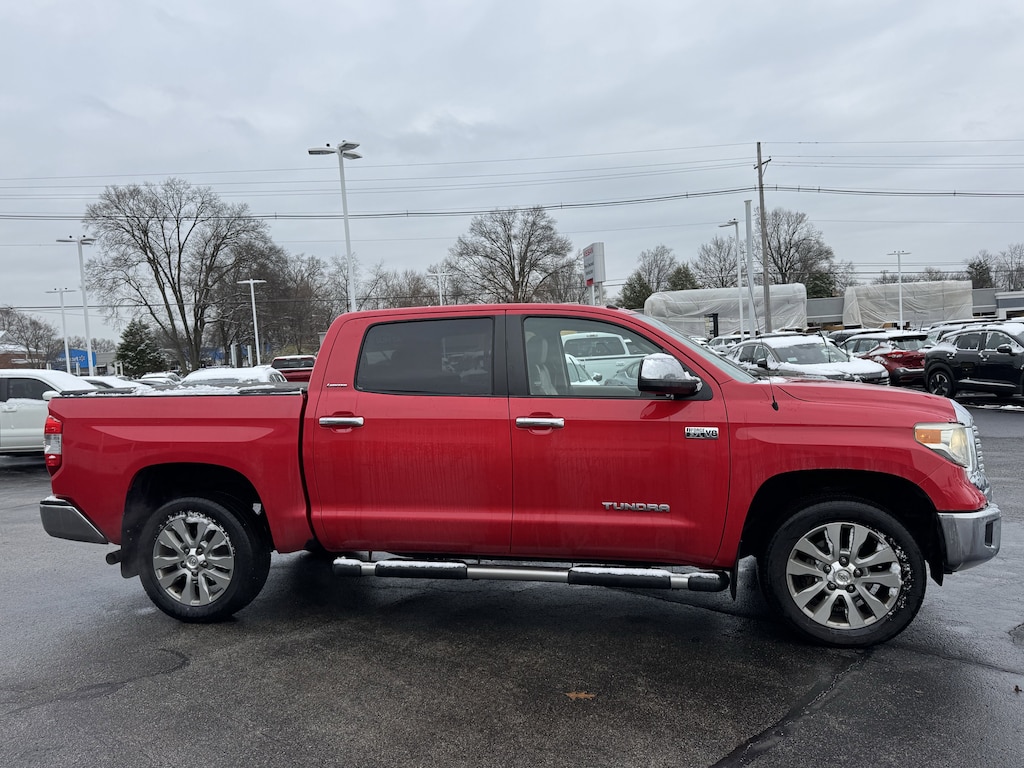 Used 2014 Toyota Tundra 4WD Truck CrewMax 5.7L FFV V8 6-Spd AT LTD Truck Crew Max