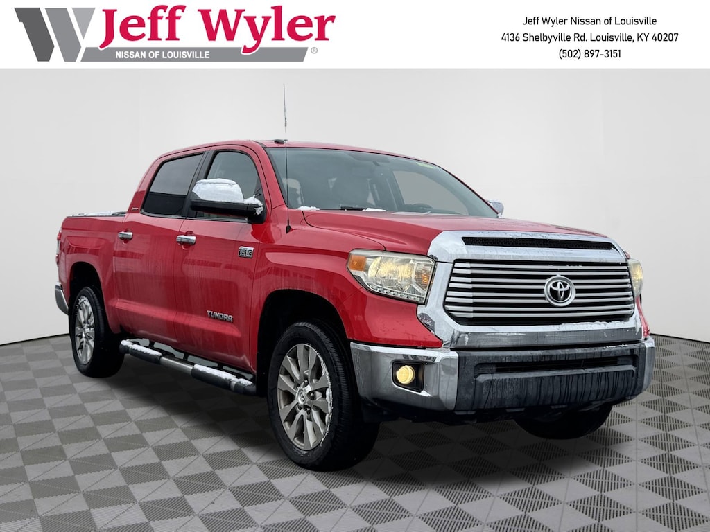 Used 2014 Toyota Tundra 4WD Truck CrewMax 5.7L FFV V8 6-Spd AT LTD Truck Crew Max