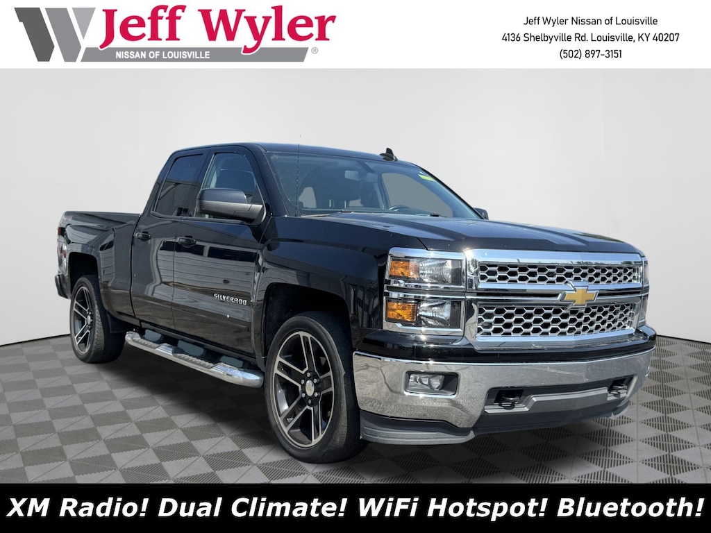 Used 2015 Chevrolet Silverado 1500 4WD Double Cab 143.5 LT w/1LT Truck Double Cab