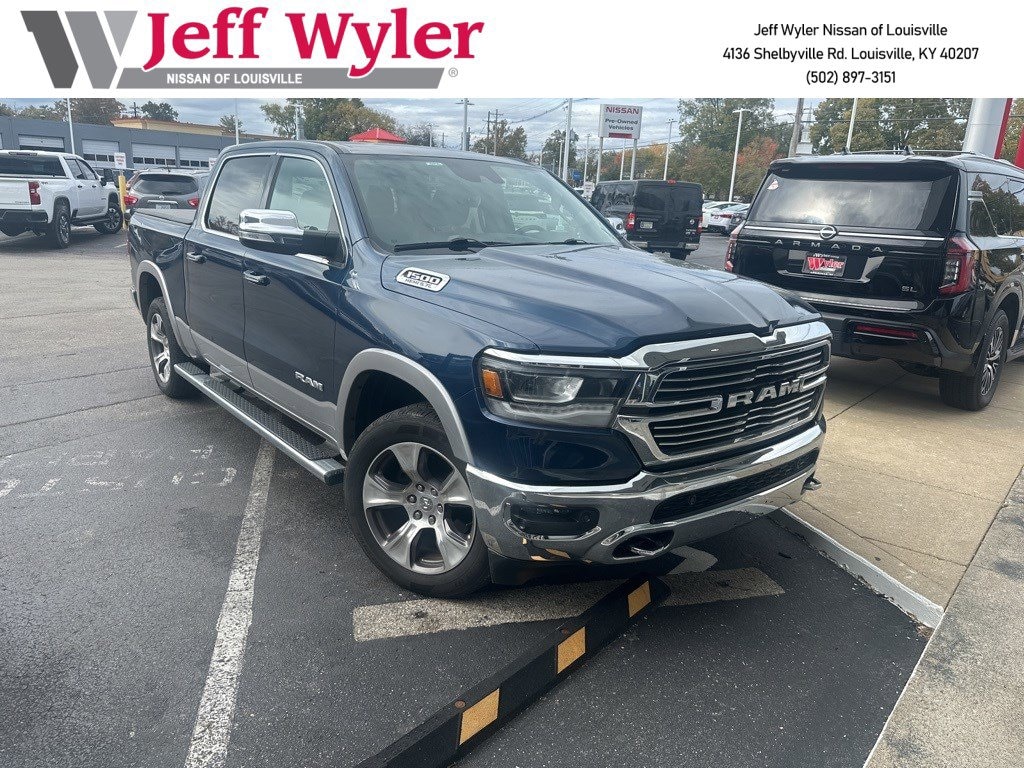 Used 2021 Ram 1500 Laramie 4x4 Crew Cab 57 Box Truck Crew Cab