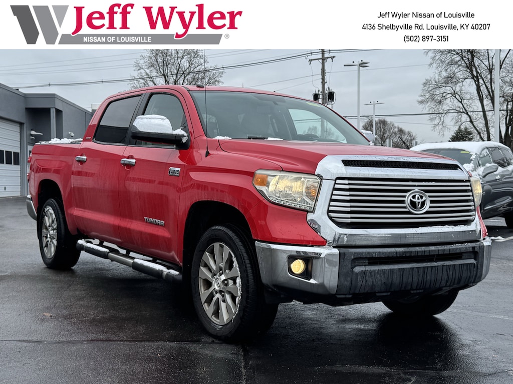 Used 2014 Toyota Tundra 4WD Truck CrewMax 5.7L FFV V8 6-Spd AT LTD Truck Crew Max