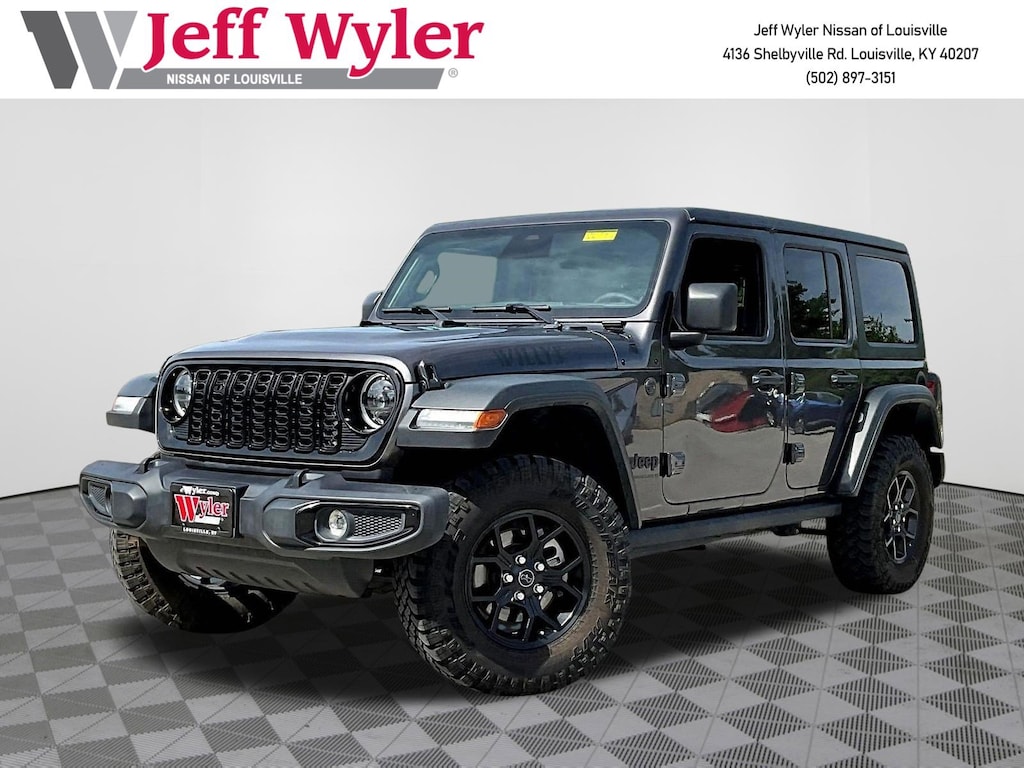 Used 2025 Jeep Wrangler Willys 4 Door 4x4 SUV