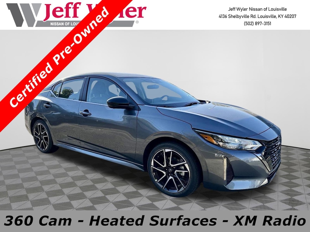 Certified 2025 Nissan Sentra SR CVT Sedan