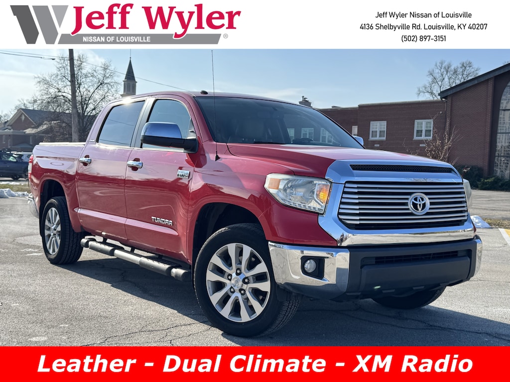 Used 2014 Toyota Tundra 4WD Truck CrewMax 5.7L FFV V8 6-Spd AT LTD Truck Crew Max