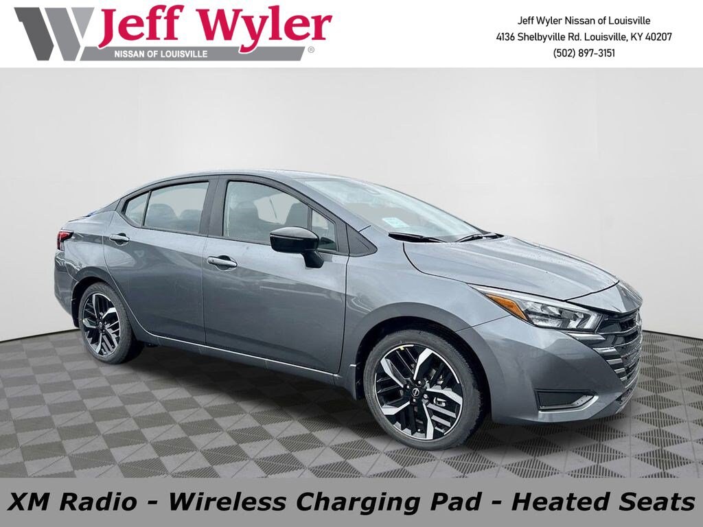Certified 2025 Nissan Versa SR CVT Sedan