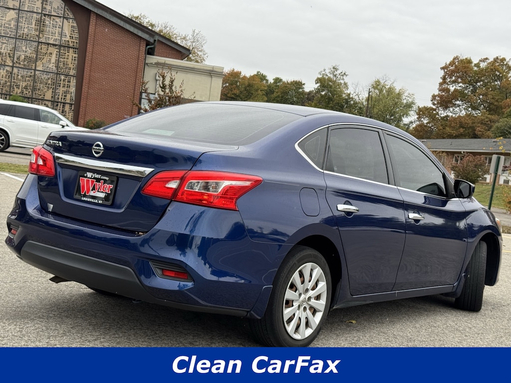 Used 2017 Nissan Sentra S CVT Sedan
