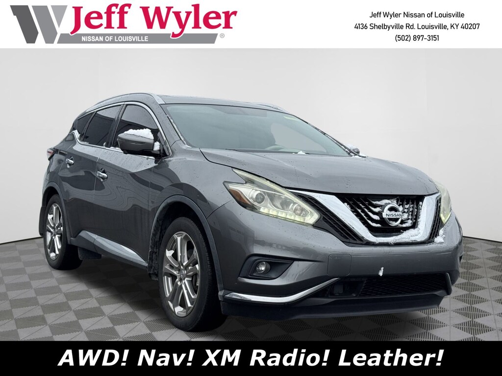 Used 2016 Nissan Murano AWD 4dr Platinum SUV