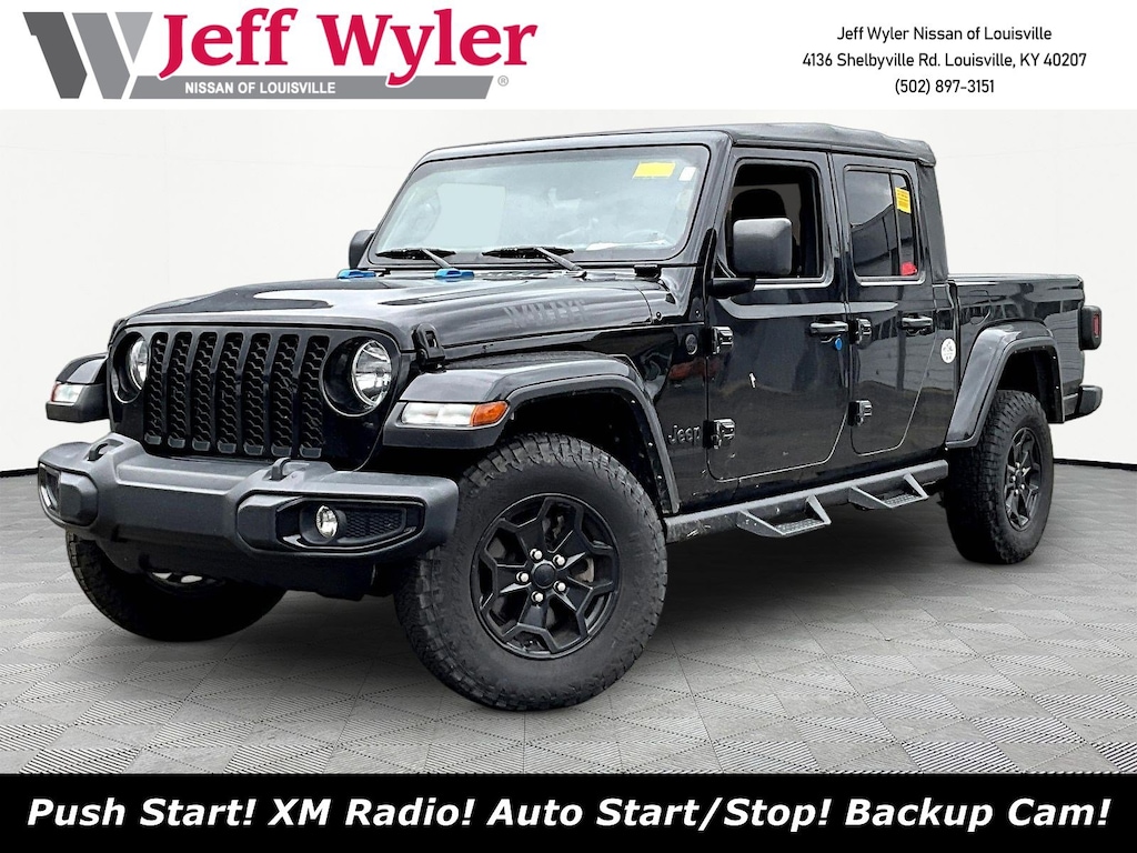 Used 2021 Jeep Gladiator Willys 4x4 Truck Crew Cab