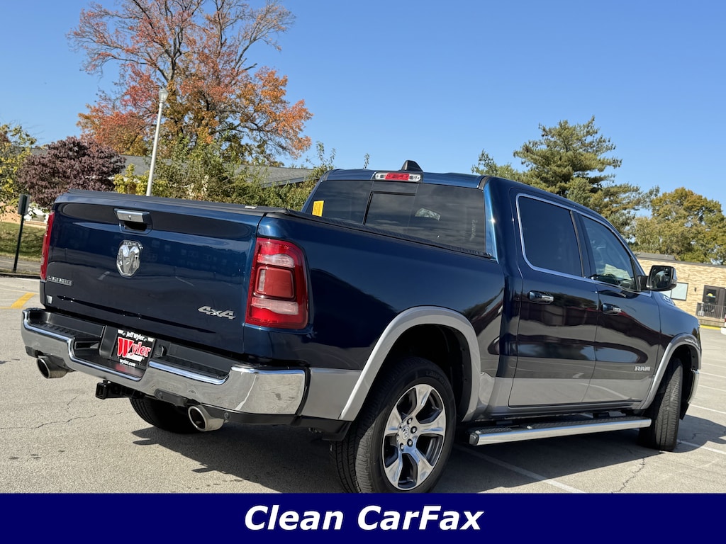 Used 2021 Ram 1500 Laramie 4x4 Crew Cab 57 Box Truck Crew Cab