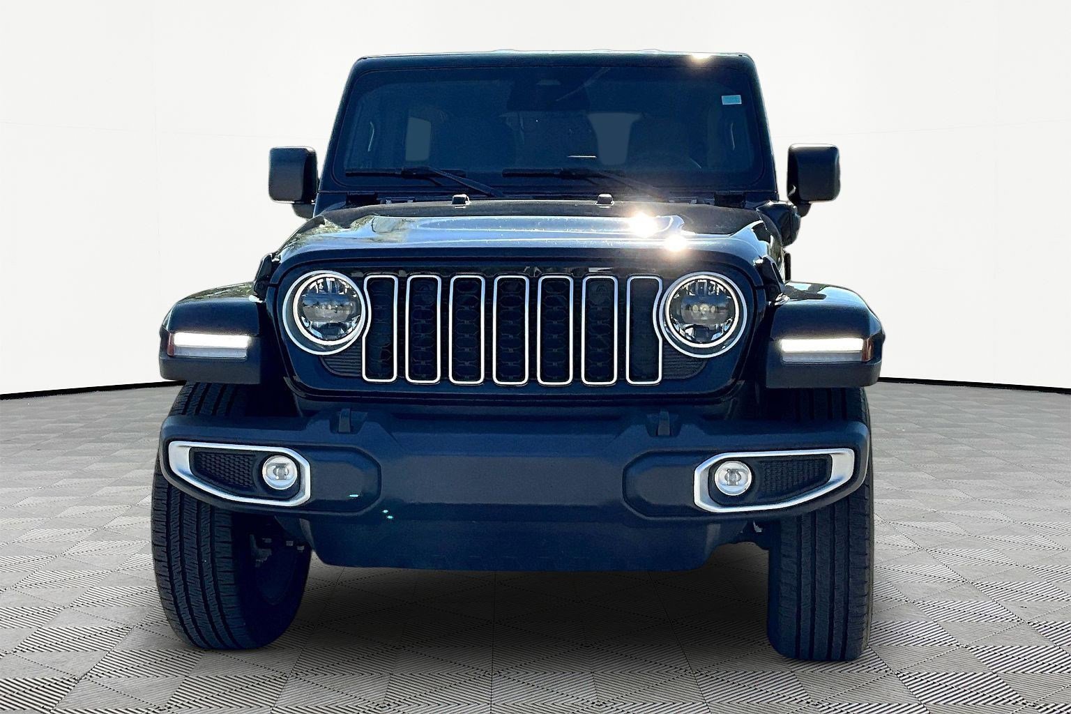 Used 2025 Jeep Wrangler 4xe Sahara 4XE with VIN 1C4RJXP61SW600923 for sale in Saint Matthews, KY