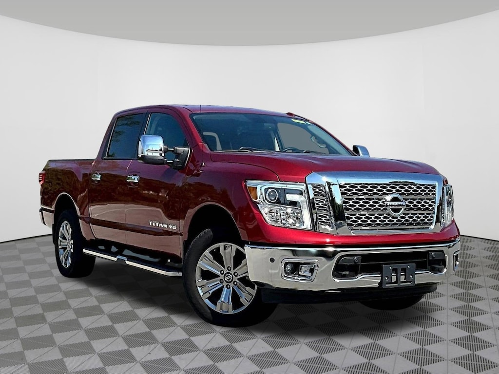 Used 2019 Nissan Titan 4x4 Crew Cab SL Truck Crew Cab