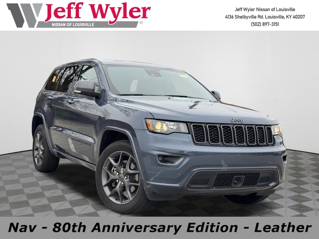 Used 2021 Jeep Grand Cherokee 80th Anniversary 4x4 SUV