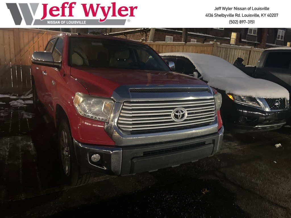 Used 2014 Toyota Tundra 4WD Truck CrewMax 5.7L FFV V8 6-Spd AT LTD Truck Crew Max