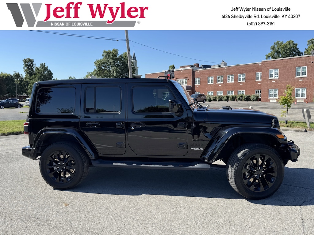Used 2021 Jeep Wrangler Unlimited Sahara High Altitude 4x4 SUV
