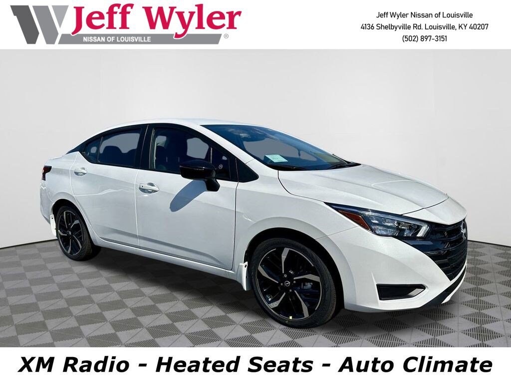 Certified 2025 Nissan Versa SR CVT Sedan