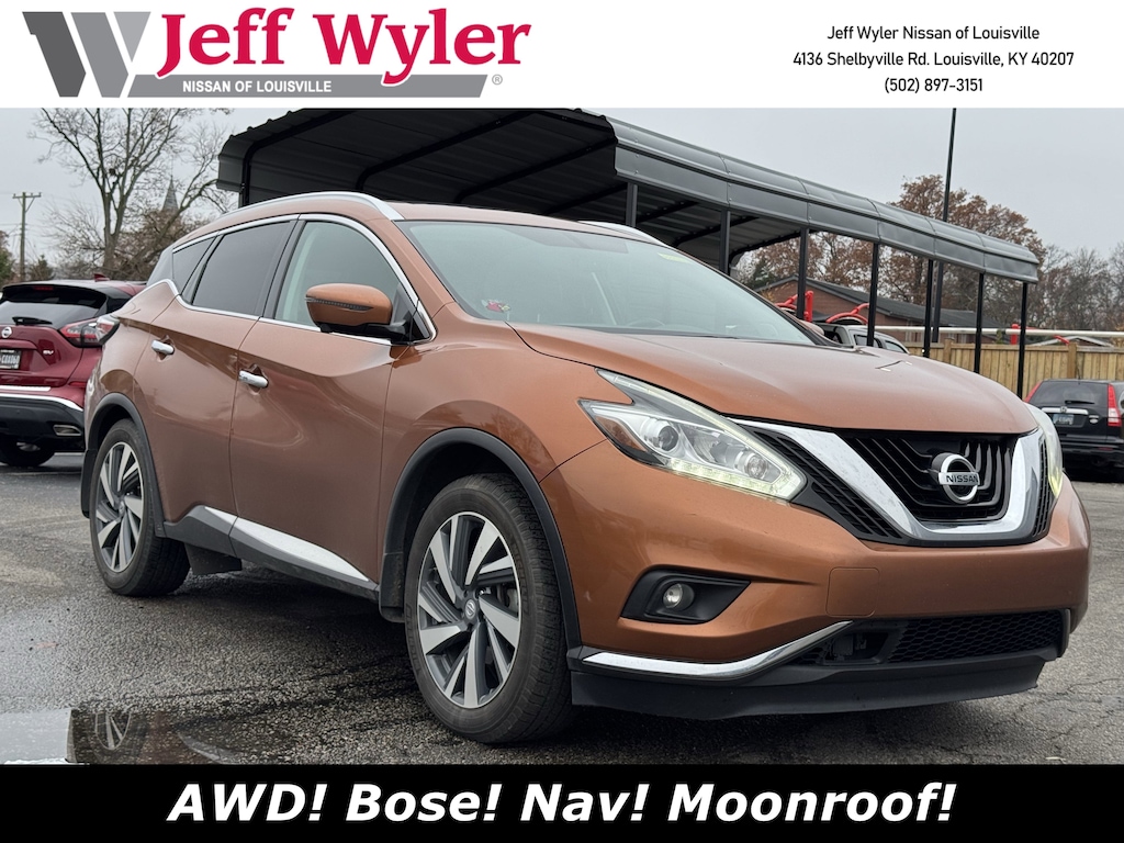 Used 2015 Nissan Murano AWD 4dr Platinum SUV
