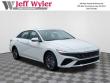 New 2025 Hyundai Elantra Hybrid Blue Sedan