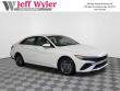 New 2026 Hyundai Elantra Hybrid Blue Sedan