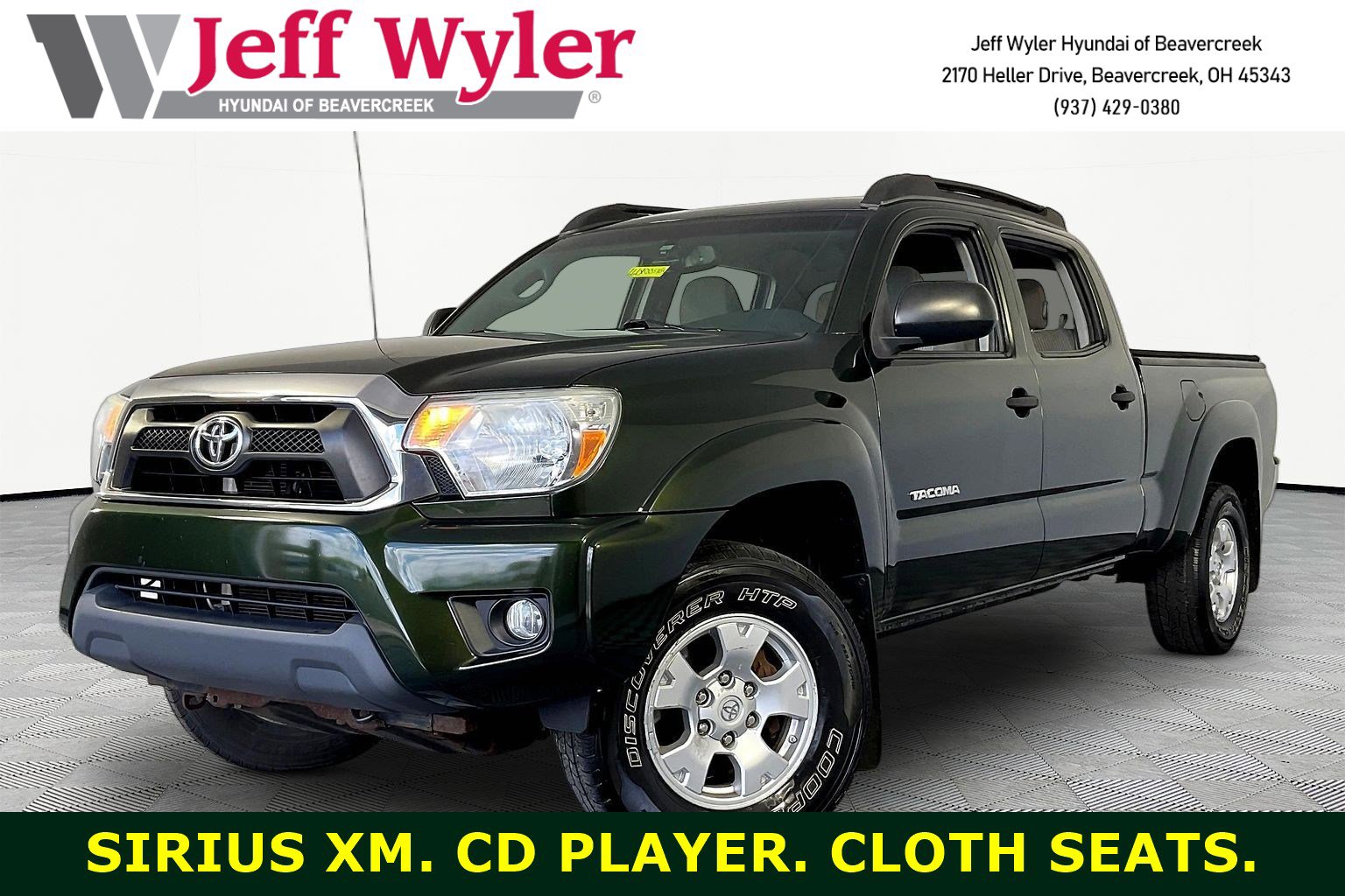 2012 Toyota Tacoma 4WD Double Cab LB V6 AT 