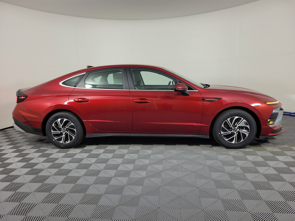 New 2026 Hyundai Sonata Hybrid Blue Sedan