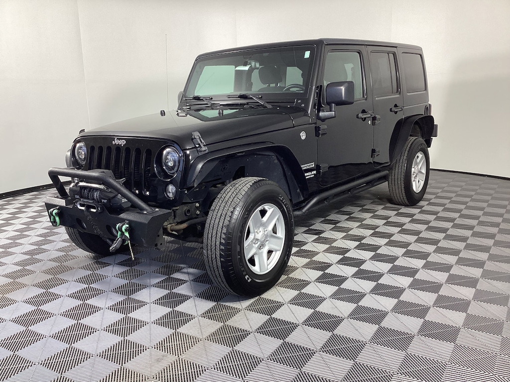 Used 2017 Jeep Wrangler JK Unlimited Sport 4x4 Sport 4x4