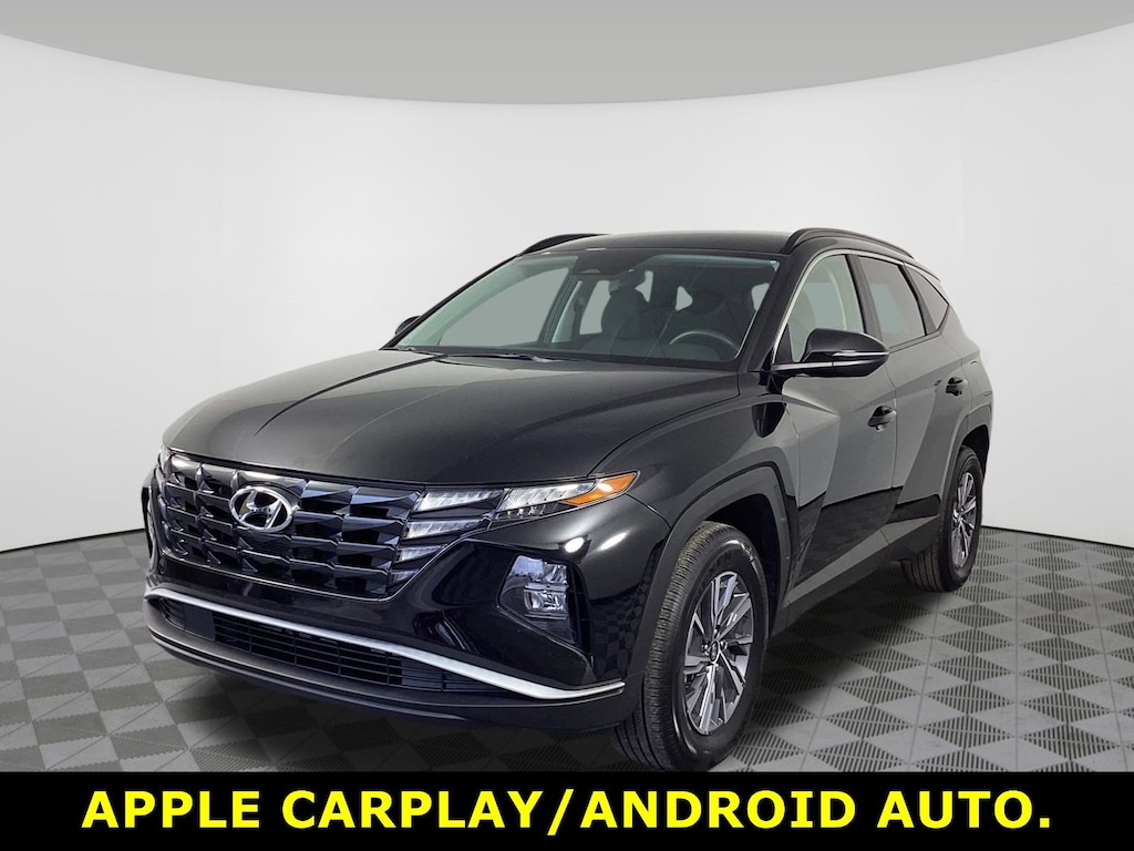 Certified 2022 Hyundai Tucson Hybrid Blue Blue AWD