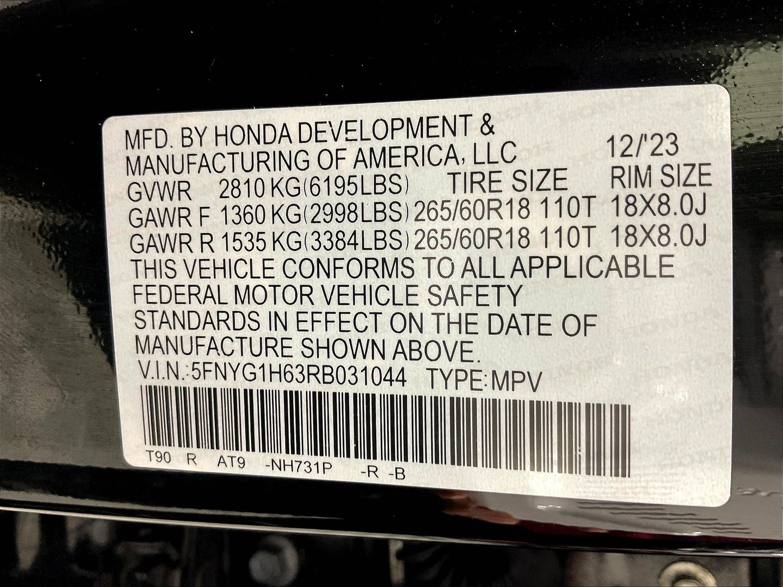2024 Honda Pilot TrailSport - Photo 21