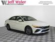 New 2025 Hyundai Elantra Hybrid Blue Sedan