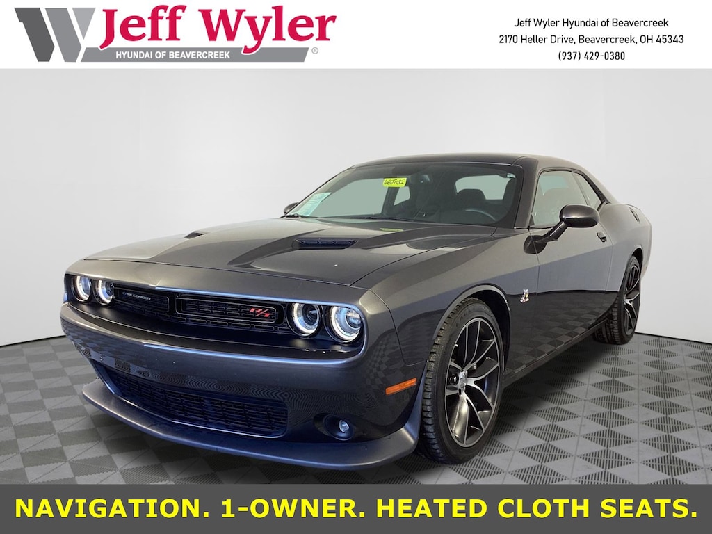 Used 2016 Dodge Challenger R/T Scat Pack Coupe