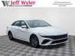 New 2025 Hyundai Elantra Hybrid Blue Sedan