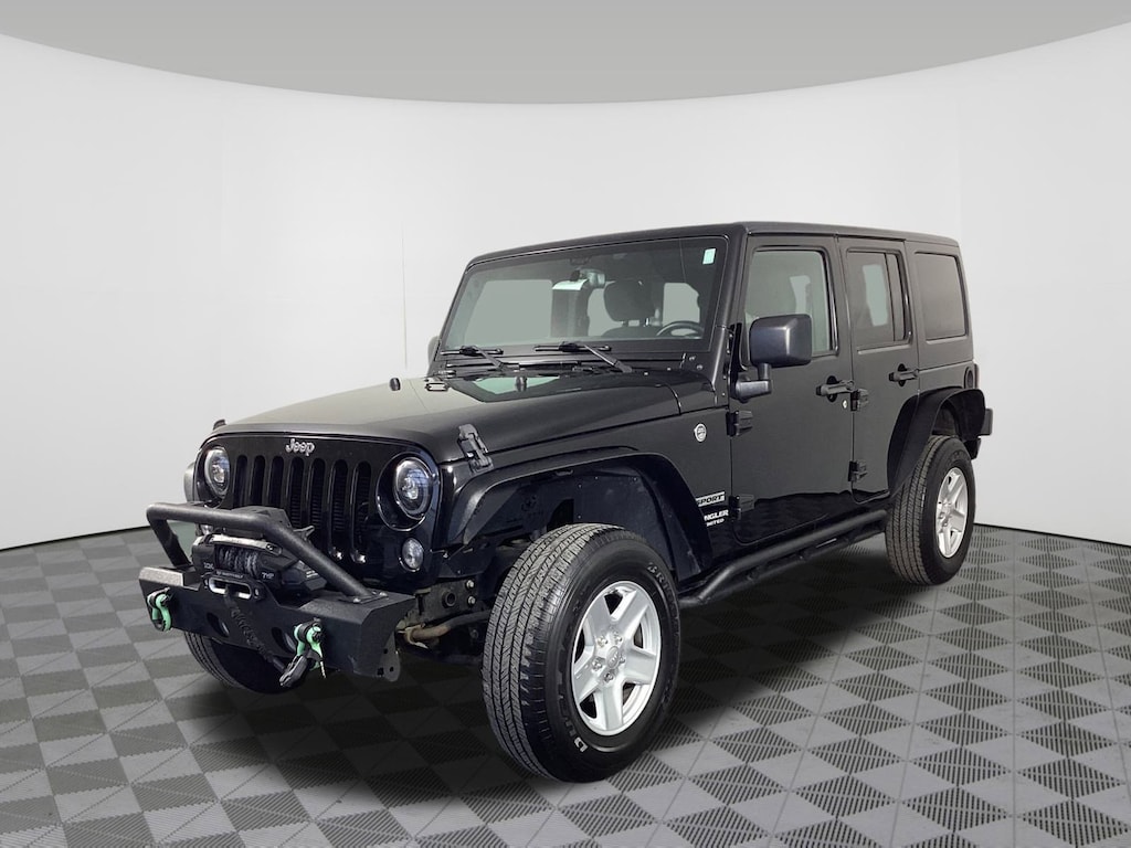 Used 2017 Jeep Wrangler JK Unlimited Sport 4x4 Sport 4x4