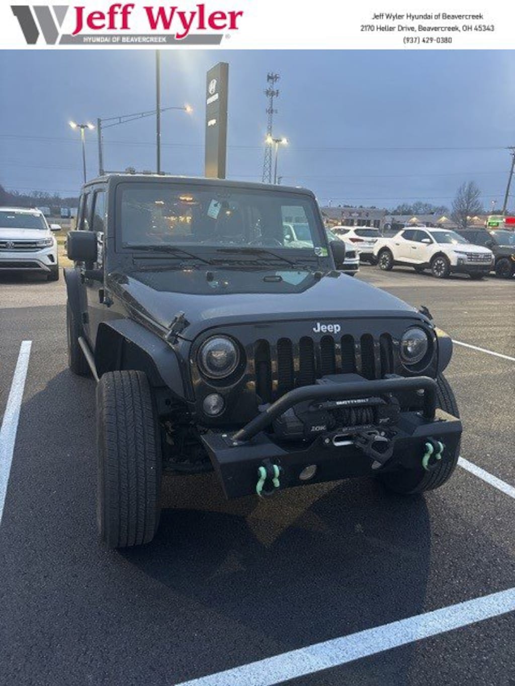 Used 2017 Jeep Wrangler JK Unlimited Sport 4x4 Sport 4x4