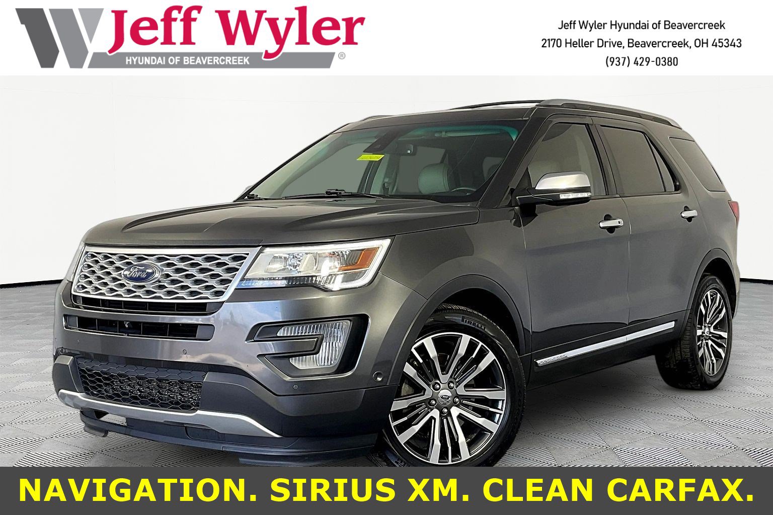 2016 Ford Explorer Platinum