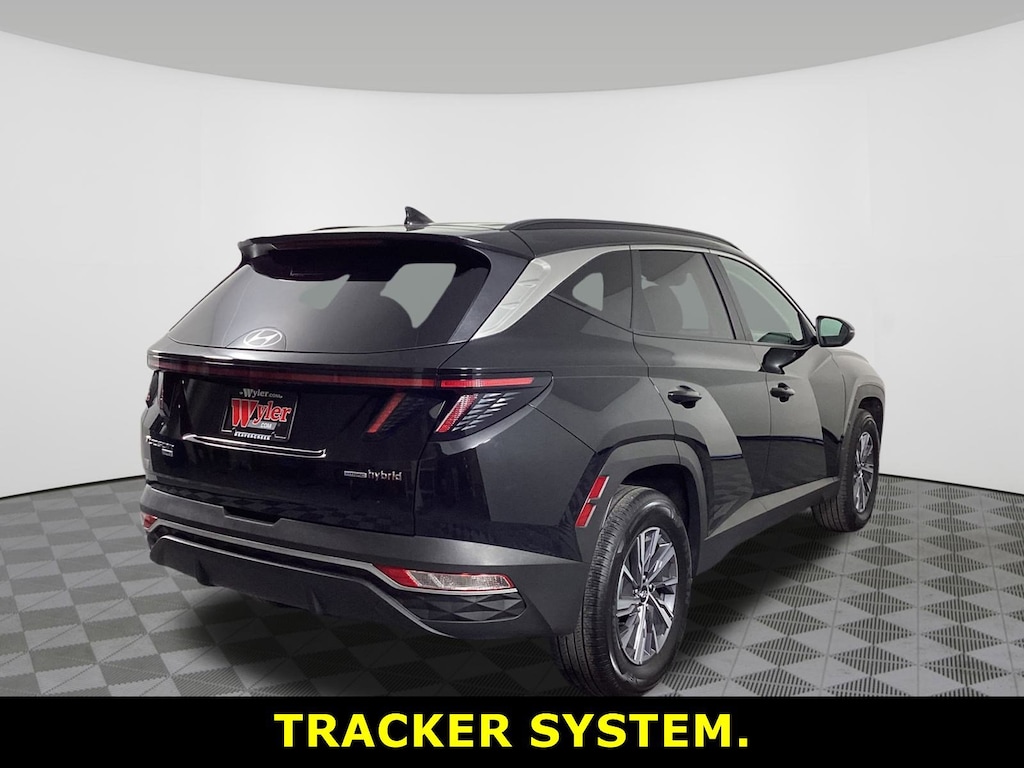 Certified 2022 Hyundai Tucson Hybrid Blue Blue AWD