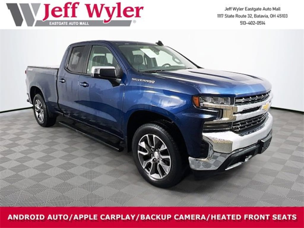 Used 2019 Chevrolet Silverado 1500 LT 4WD Double Cab 147 LT