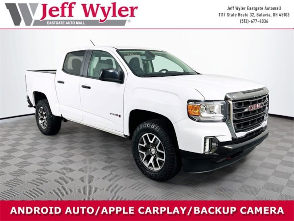 Used 2022 GMC Canyon 4WD AT4 w/Leather 4WD Crew Cab 128 AT4 w/Leather