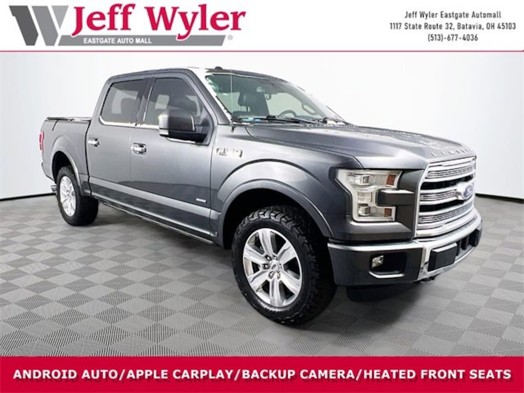 Used 2016 Ford F-150 Limited 4WD SuperCrew 145 Limited *Late Avail*