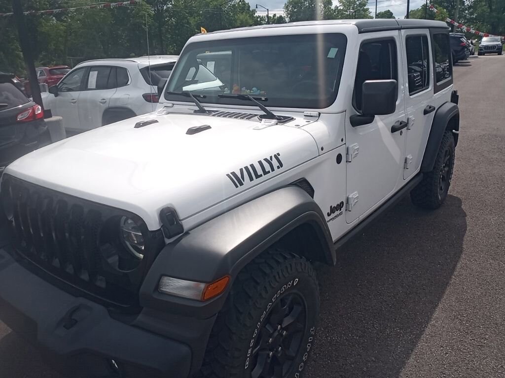 Used 2020 Jeep Wrangler Unlimited Willys Willys 4x4