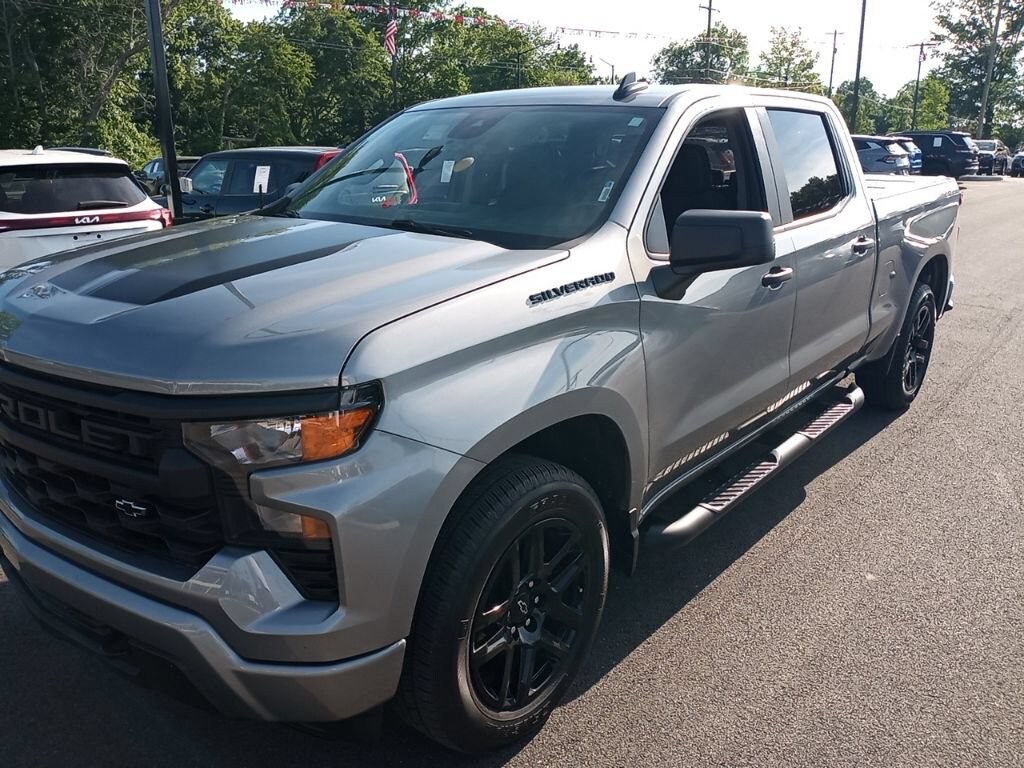 Used 2024 Chevrolet Silverado 1500 Custom 4WD Crew Cab 157 Custom
