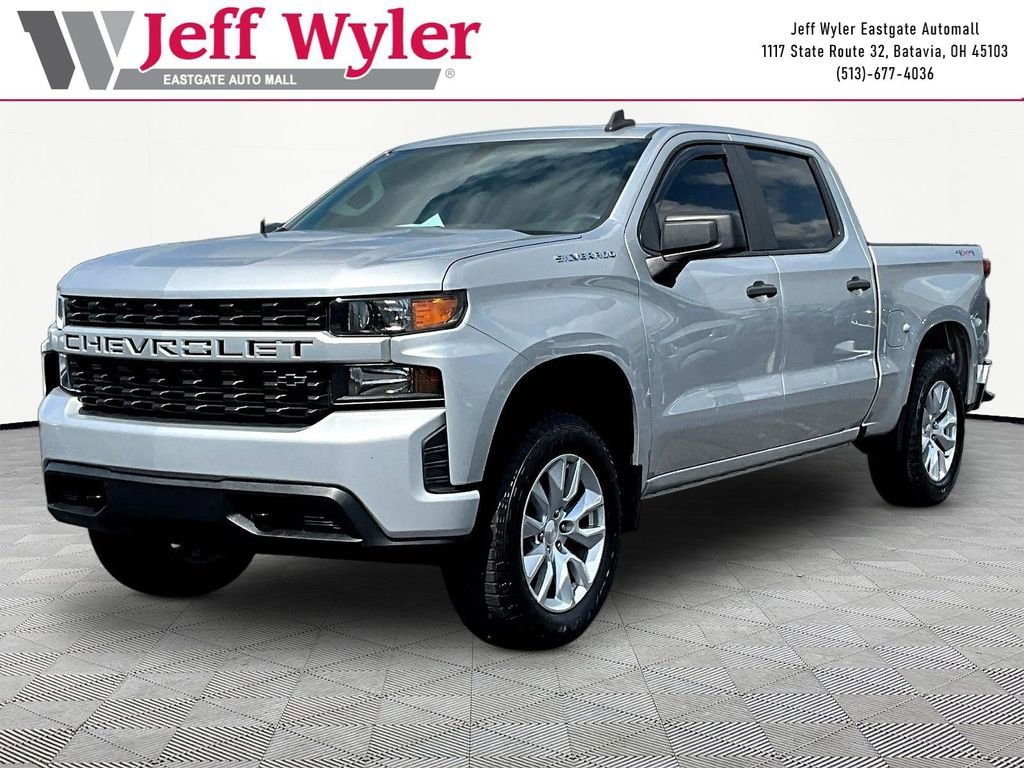 Used 2020 Chevrolet Silverado 1500 Custom 4WD Crew Cab 147 Custom