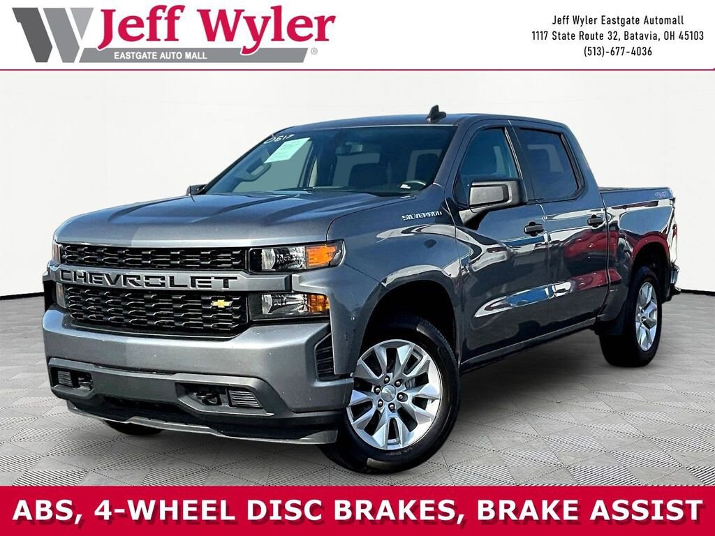Used 2022 Chevrolet Silverado 1500 LTD Custom 4WD Crew Cab 147 Custom
