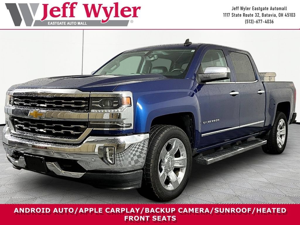 Used 2016 Chevrolet Silverado 1500 LTZ 4WD Crew Cab 143.5 LTZ w/1LZ