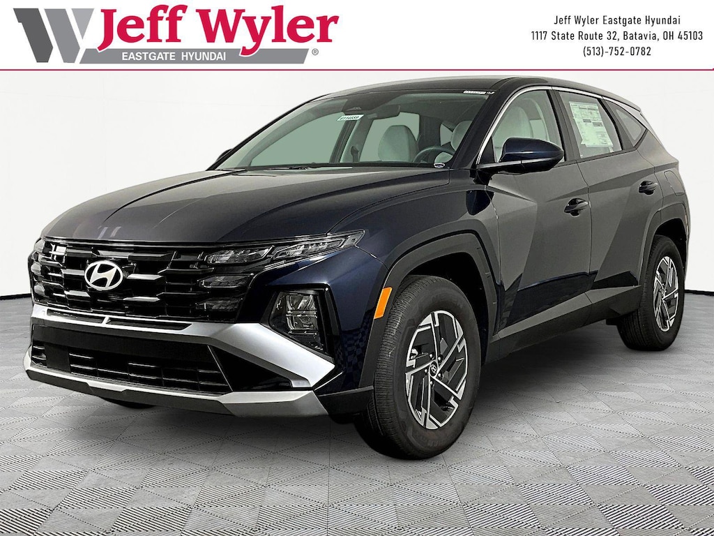 New 2026 Hyundai Tucson Hybrid Blue SUV