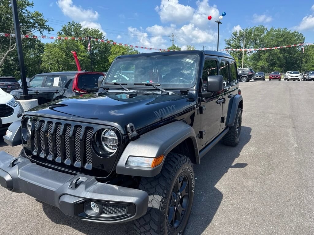 Used 2021 Jeep Wrangler Unlimited Willys Unlimited Willys 4x4