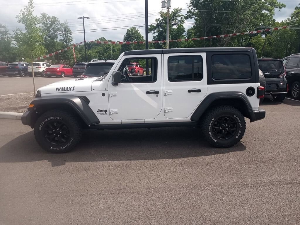 Used 2020 Jeep Wrangler Unlimited Willys Willys 4x4
