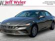 New 2026 Hyundai Elantra Hybrid Blue Sedan