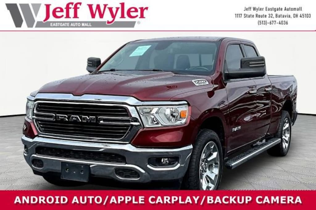 Used 2019 Ram 1500 Big Horn/Lone Star Big Horn/Lone Star 4x4 Quad Cab 64 Box